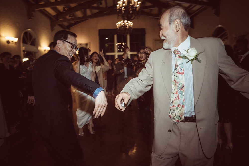 Dads dancing to Gangnam style at Piedmont Community Hall wedding