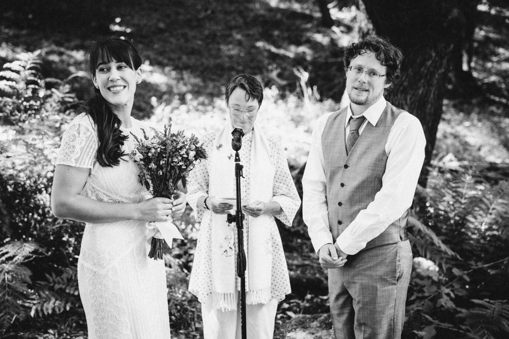 Black and white Napa vintners summer wedding