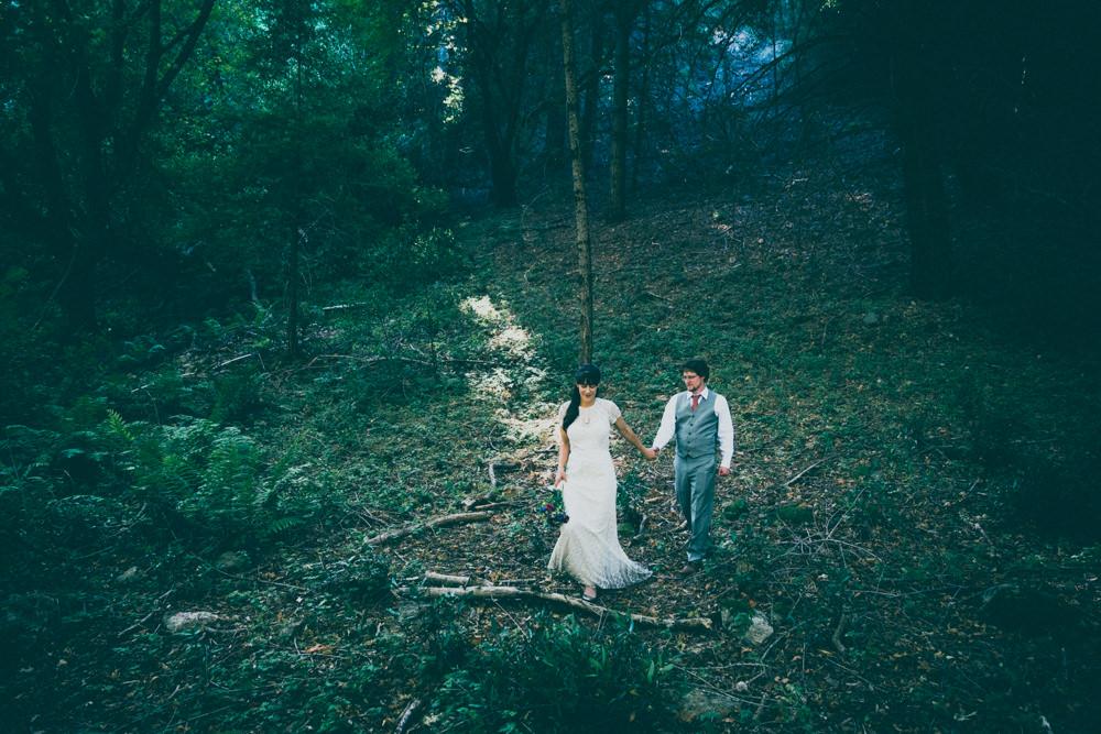 Napa fall nature-themed wedding photography