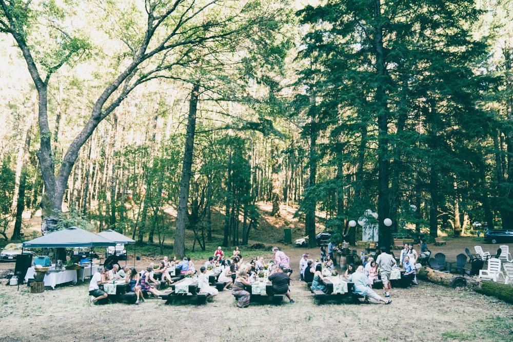 Napa picnic grounds outdoor summer wedding venue