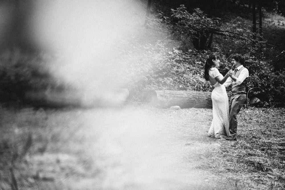 Black and white nap outdoor winemakers wedding dance