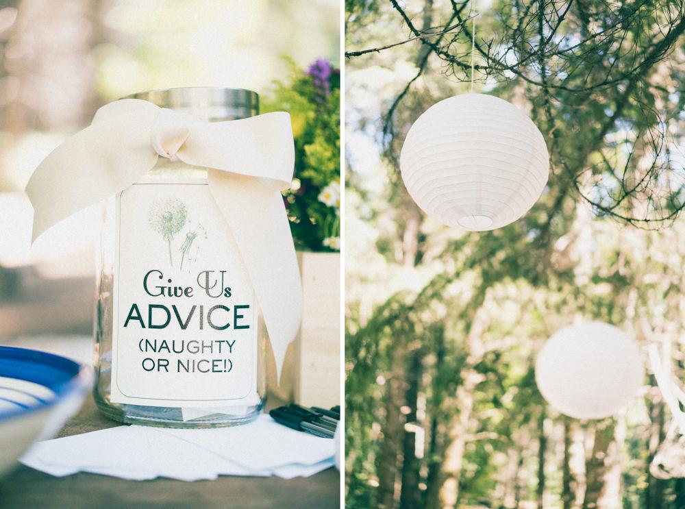 Wedding summer inspired lanterns