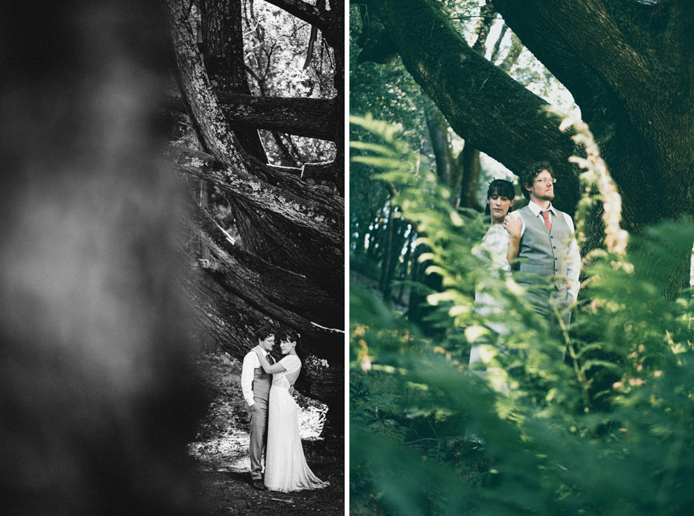 Napa outdoors winemakers forest themed wedding photography