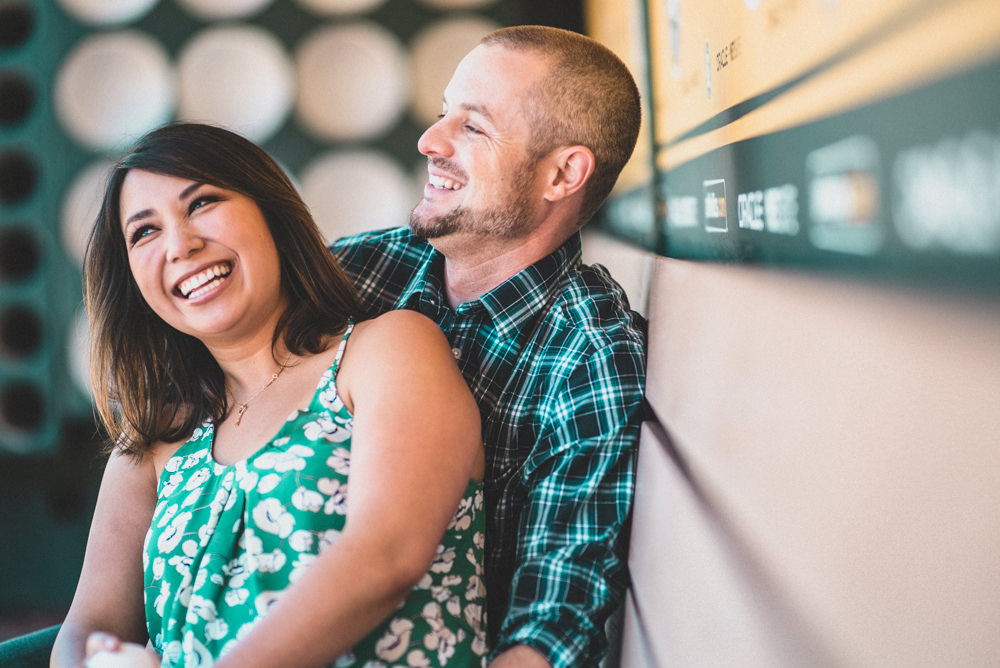 Creative candid engagement photographers in San Francisco