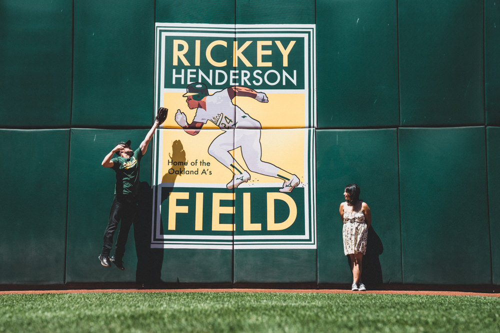 Ricky Henderson Field engagement shoot