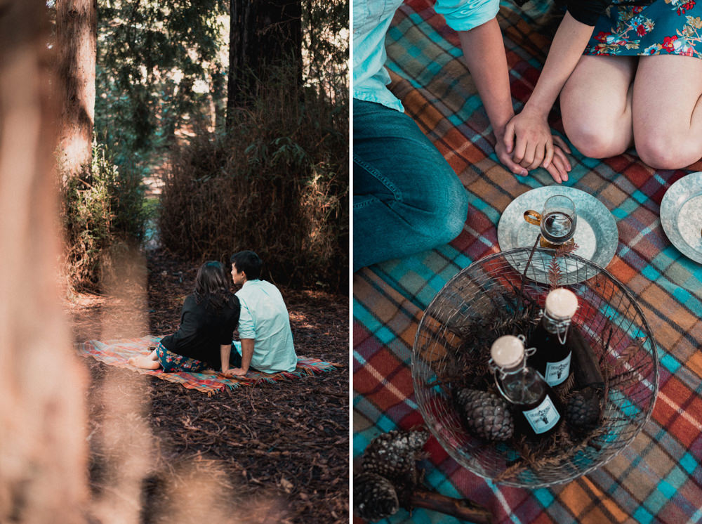 Mission coffee picnic shoot in Golden Gate Park