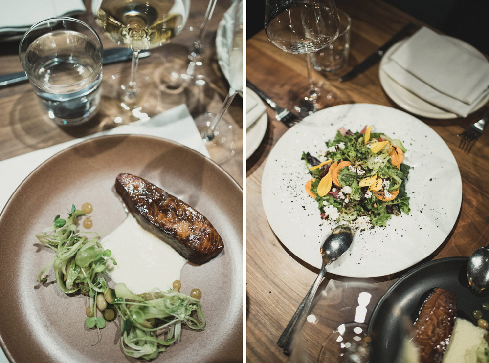 Mourad's miso black cod and salad