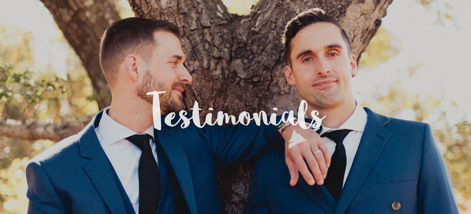 Paper Fox Creative Wedding Testimonials Banner